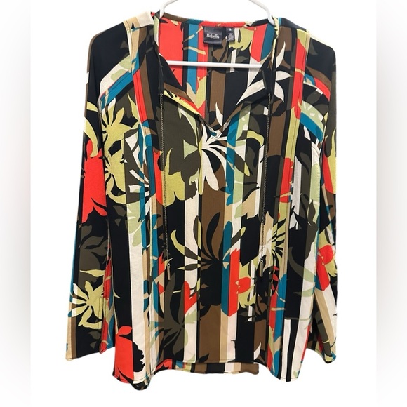 Rafaella multicolor blouse size S - Picture 1 of 9